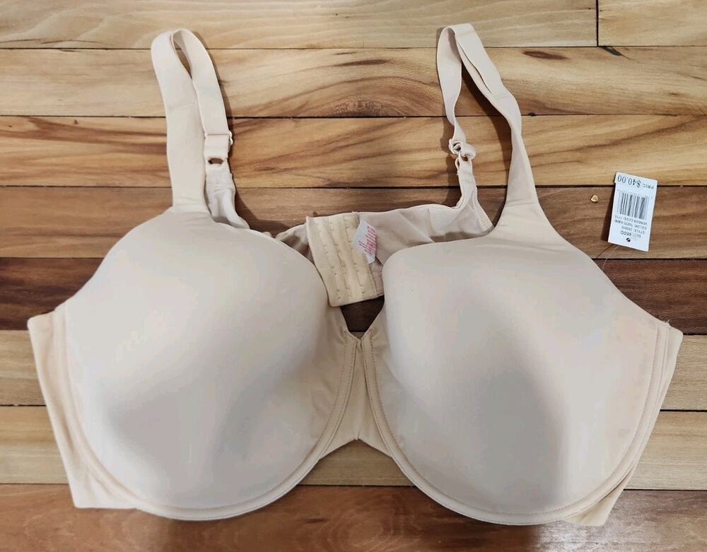 Serenada Nude Beige cream bra. Size 48DD NWT Fill Support